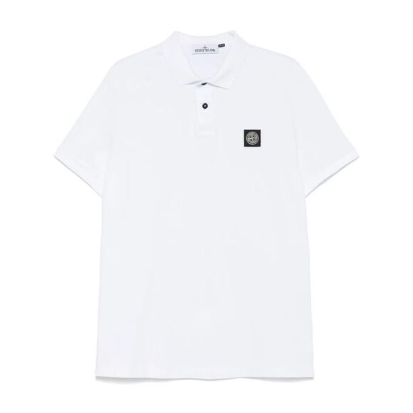 Stone Island Men Polo Slim Fit Short Sleeves